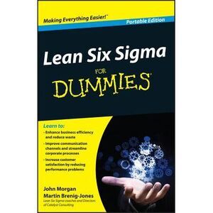 Lean Six Sigma For Dummies -- John Morgan